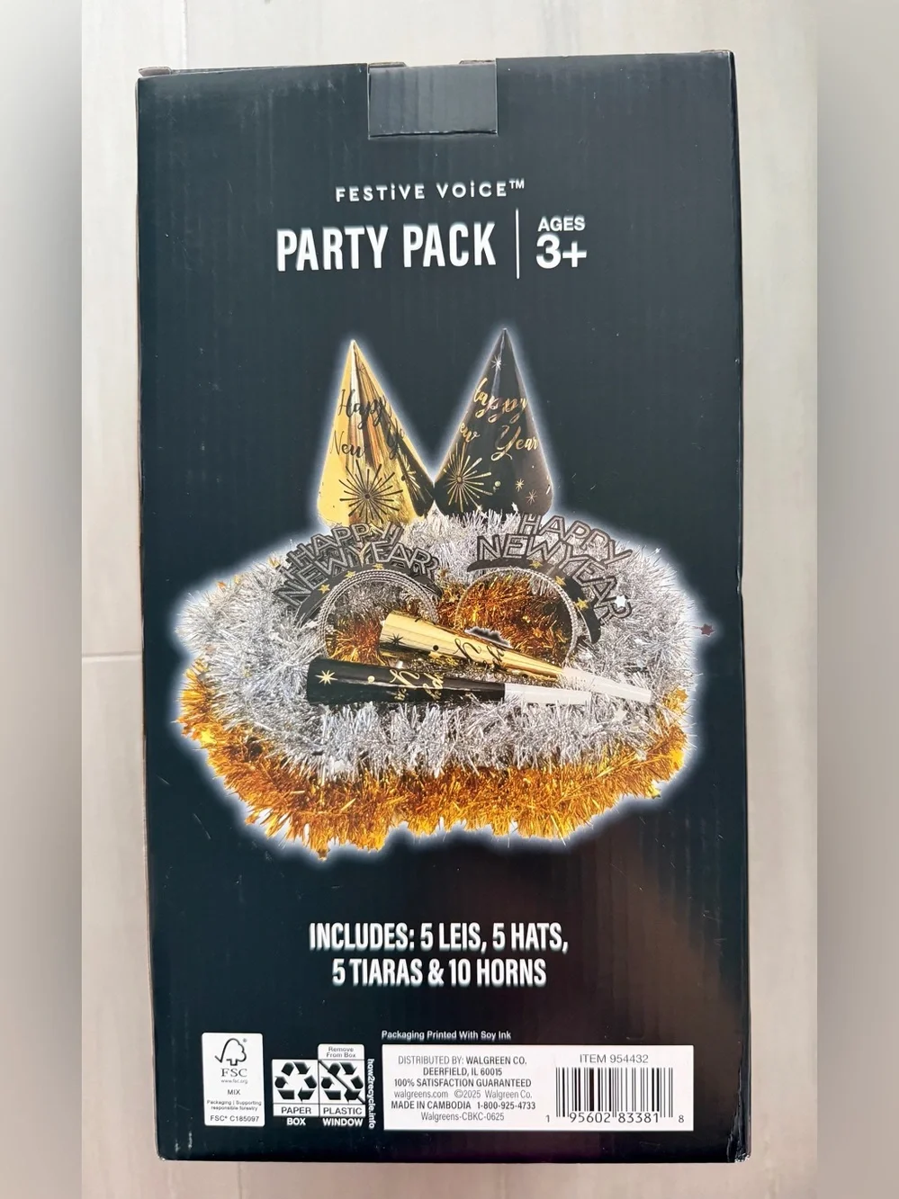 New Year Party Pack - Gold & Silver Hair Accessories
